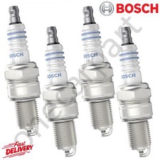 4X Bosch Spark Plugs Fits