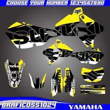 Graphics Kit fits Suzuki DRZ400SM Drz400s drz400 Supermoto DRZ Thickness 12mil