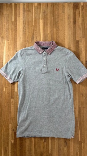 Fred perry grey and checkered - fred,