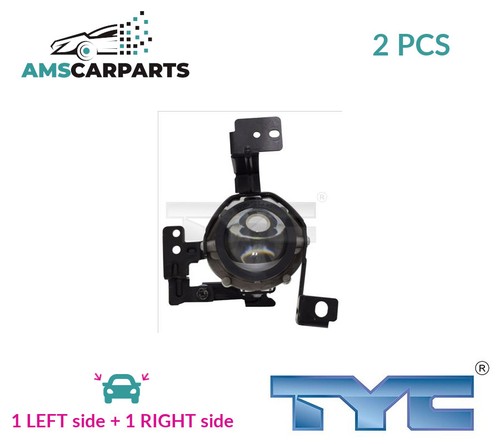 Fog light lamp pair - fog,