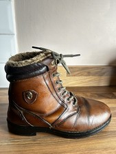 Shires Moretta Varese Lace Short Country Boots.Brown Size 5