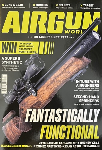 Airgun world magazine issue - magazine,