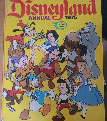 1974 disneyland annual 1975 - "disneyland,