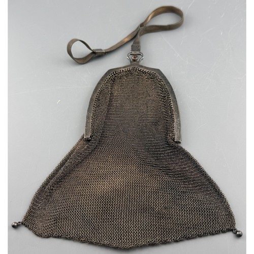Vintage purse whiting davis - purse,