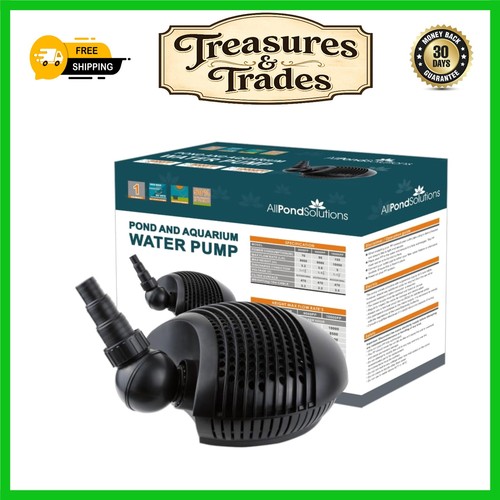 Powerful submersible pond - submersible,