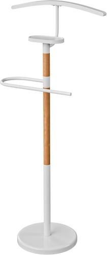 Eide valet stand white wood - valet,