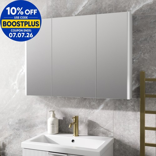 Bathroom mirror cabinet 900mm - cabinet,