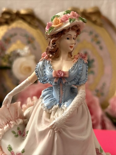 Vintage regency fine art lady - regency,