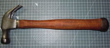 Rare Vintage Craftsman Wood Handle Claw Hammer 38041 -16 OZ-M, Recently cleaned
