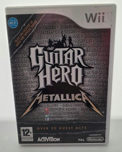 Guitar hero metallica - hero, wii