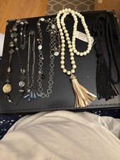 Five unbranded costume jewelry