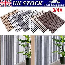 Acoustic Slat Wall Panel Wood