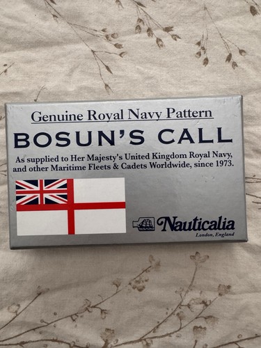 Bosuns call nautical navy - bosuns,