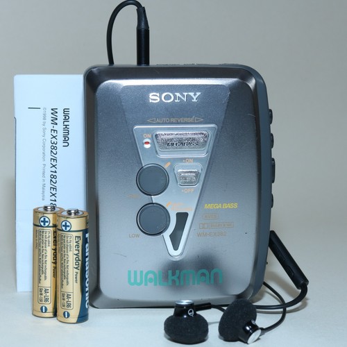 Sony walkman cassette - cassette, player