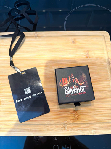 Slipknot vip lanyard pass - slipknot,