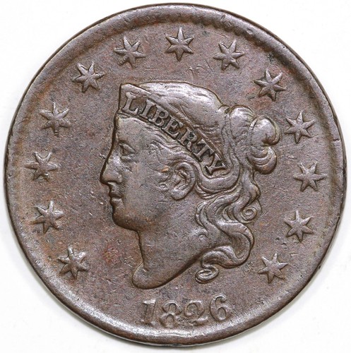 1826 coronet matron - 1826, head