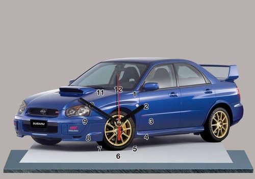 Model cars subaru blue 02 - , blue-02