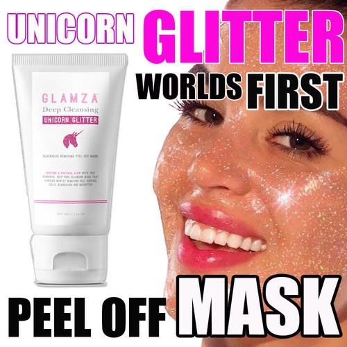 Unicorn glitter peel off - off, mask