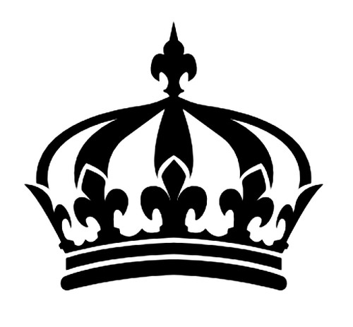 Royal crown vinyl - royal, decal