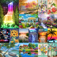 Landscapes Full Drill 5D Diamond Painting Scenery Cross Stitch Embroidery Animal