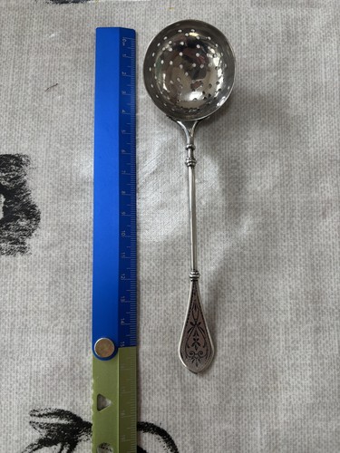 Norwegian solid silver sugar - norwegian,