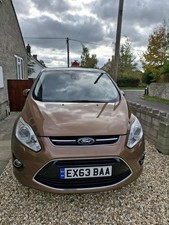 FORD CMAX TITANIUM TDCI AUTO 2L DIESEL, METALLIC BROWN 2013 LOW MILEAGE