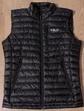 Rab Microlight Vest Gilet Body Warmer  Black Men’s Size Small vgc