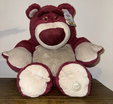 Official Disney Pixar 25cm Lotso Toy Story 4 Scented Hugging Bear Soft Plush