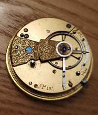Antique English Fusee Pocket
