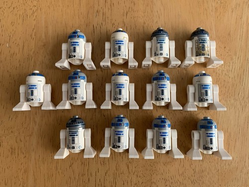 Lego d2 minifigures - r2-d2,