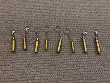 Brass Bullet Keyring/Keychain