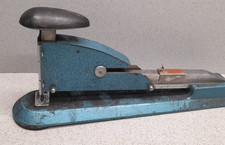 Vintage Vanguard No.6 Stapler Long Reach, Heavy Duty Industrial, Made in England