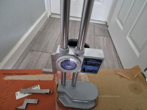 Mitutoyo height gage measuring - height,
