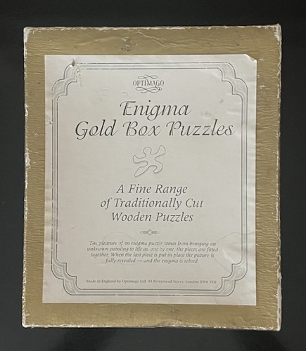 Optimago enigma gold - gold, box