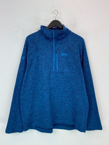 North ridge blue fleck fleece - blue,
