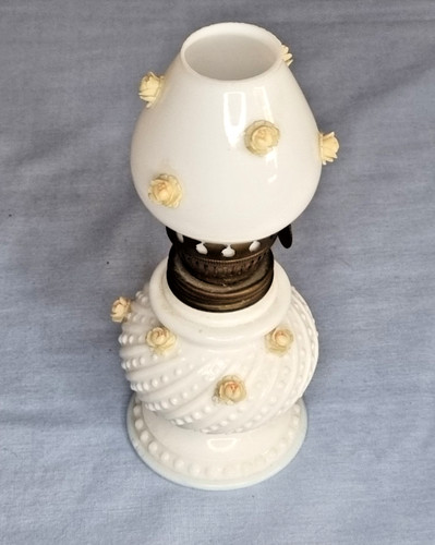 Vintage small oil - oil, opal