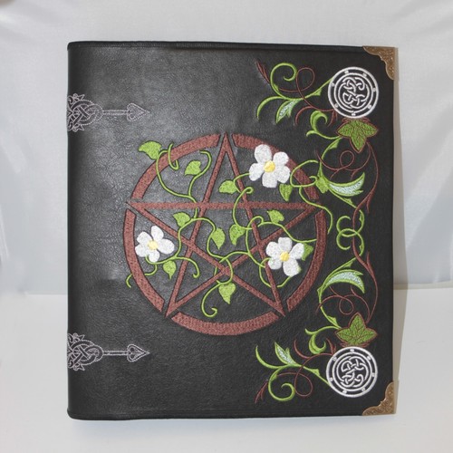 Floral pentagram - floral,
