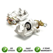 2x Brake Calipers Rear For Citroen C4 (2004-2011)