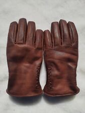 Vintage winter Motorcycle Waterproof lined Cowhide -Distressed Leather Gloves