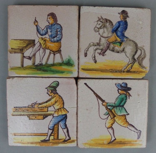 Antique french polychrome - 4,