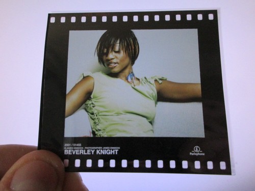 Beverley knight 70x85mm promo - knight,
