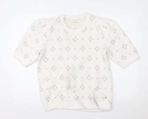 Lindex womens white geometric - lindex,
