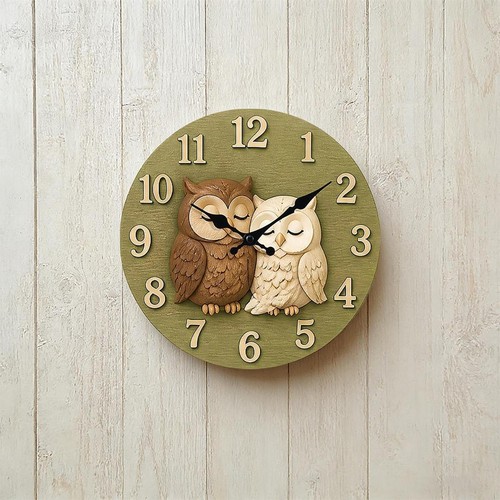 Animal wall clock inch - wall, 12