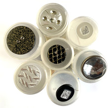 TUBES OF BUTTONS X 7 - JOHN