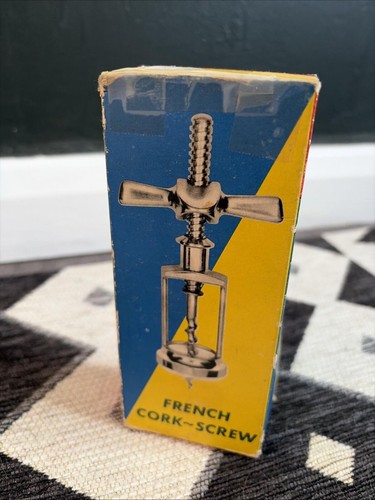 Vintage french cork - french, screw