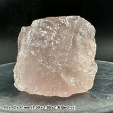Gorgeous rough rose quartz