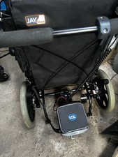 Quickie Tilt In Space Wheelchair Sunrise Medical, Jay Support Cushion &powerpack