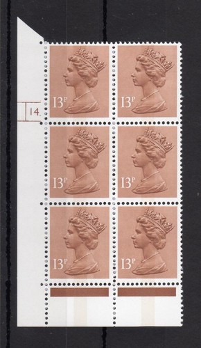 13p machin unmounted mint - 13p,