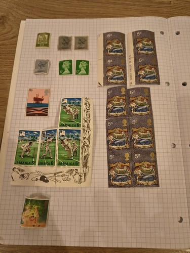 Stamp collection with - stamp,