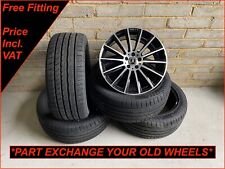 Mercedes E Class W/S213 A/C238 20" AMG Turbine Genuine Alloy Wheels & New Tyres